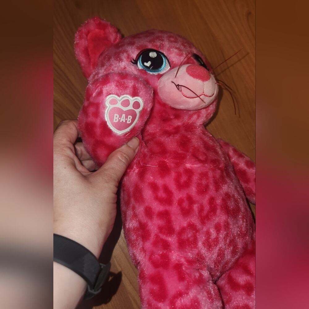 Build a Bear Leapard Print Bear EUC - Picture 3 of 5